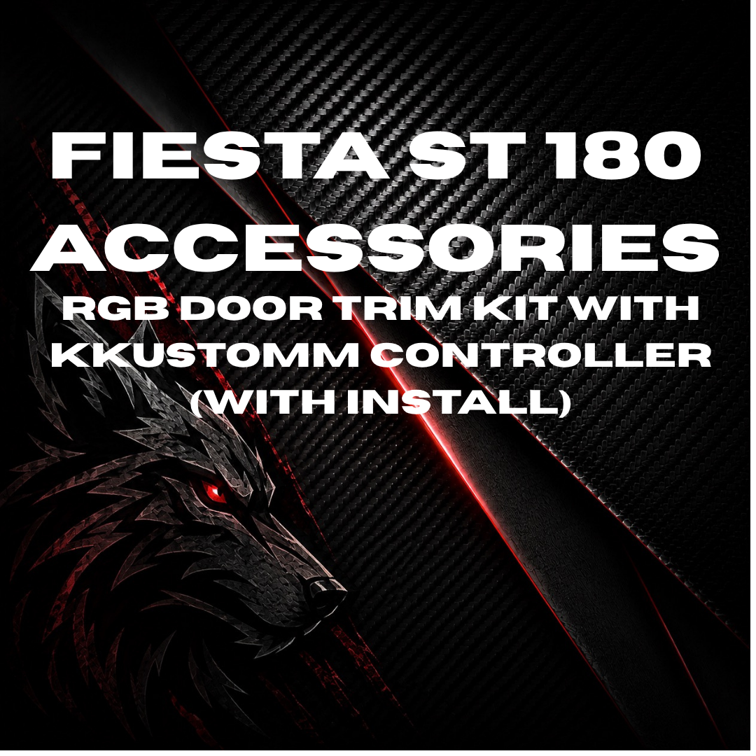 RGB DOOR TRIM KIT WITH KKUSTOMM CONTROLLER (WITH INSTALL)