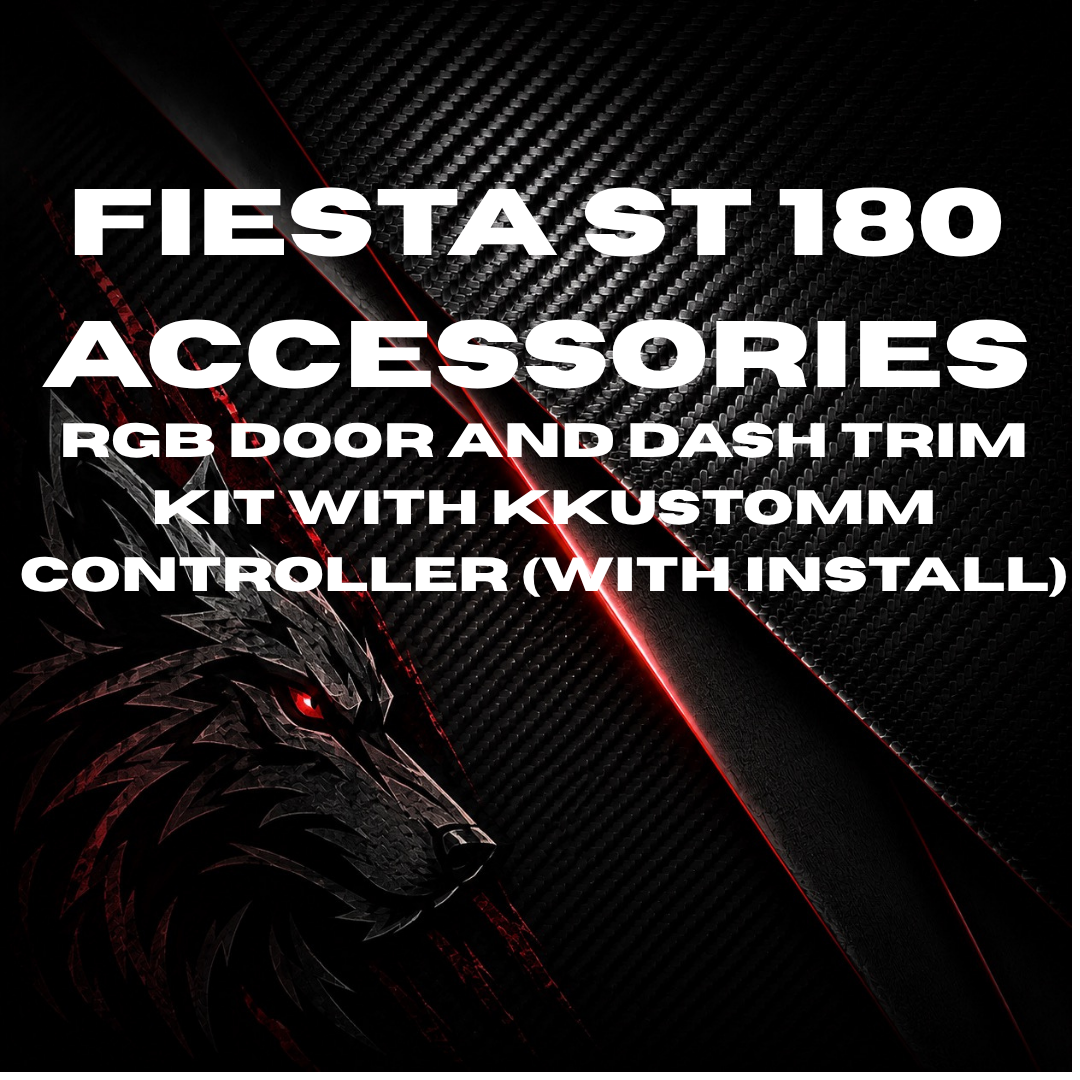 RGB DOOR AND DASH TRIM KIT WITH KKUSTOMM CONTROLLER (WITH INSTALL)