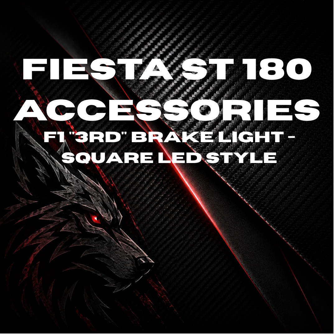 F1  "3RD" BRAKE LIGHT - SQUARE LED STYLE