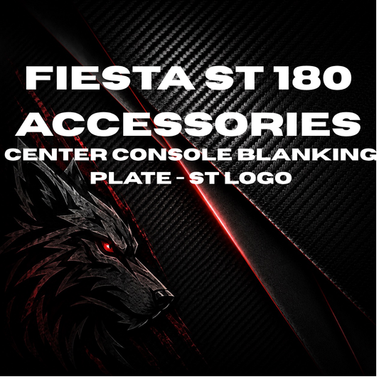 CENTER CONSOLE BLANKING PLATE - ST LOGO