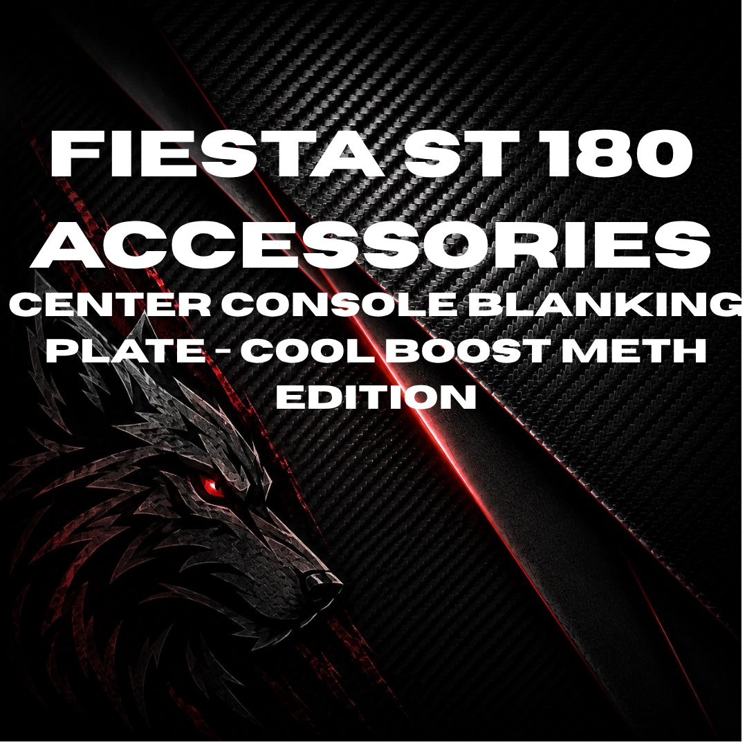 CENTER CONSOLE BLANKING PLATE - COOL BOOST METH EDITION