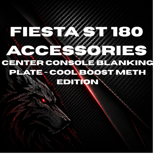 CENTER CONSOLE BLANKING PLATE - COOL BOOST METH EDITION