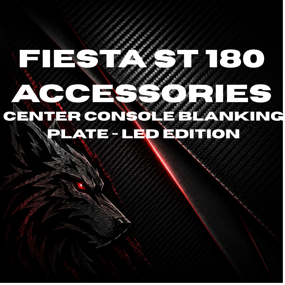 CENTER CONSOLE BLANKING PLATE - LED EDITION