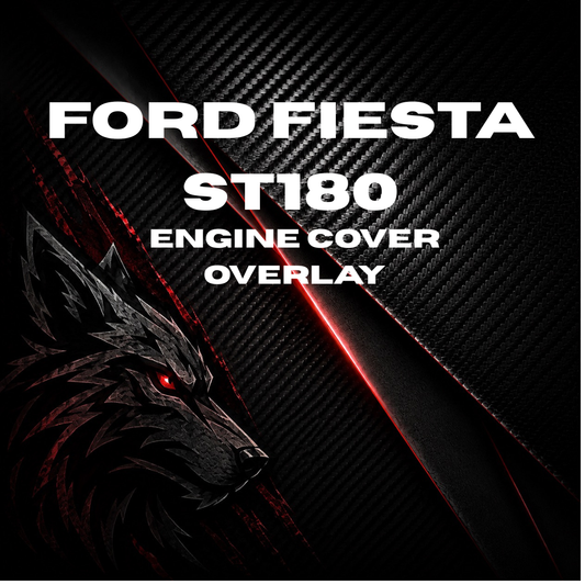 Fiesta ST180 engine cover overlay