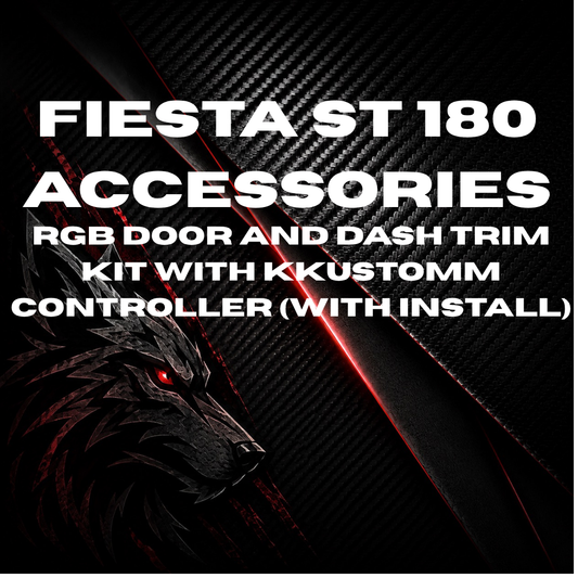RGB DOOR AND DASH TRIM KIT WITH KKUSTOMM CONTROLLER (WITH INSTALL)