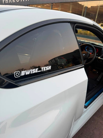 Custom Gloss/Matte Vinyl Cut Stickers