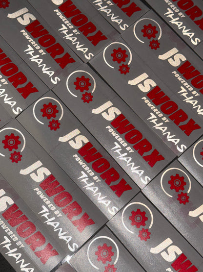 Custom Reflective Vinyl Cut Stickers