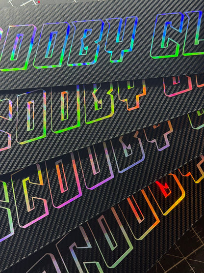 Custom Showplates – Stage 3 (Each)