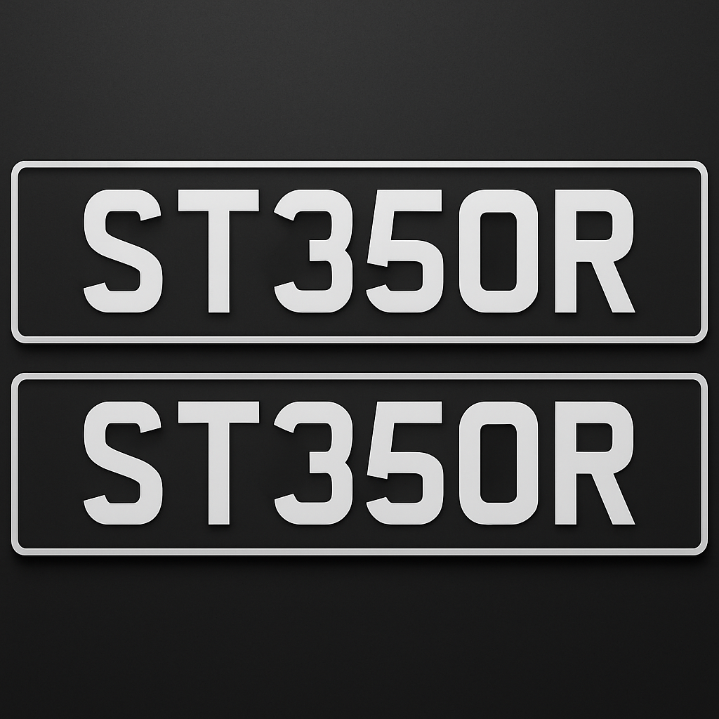 Custom showplates - plastic